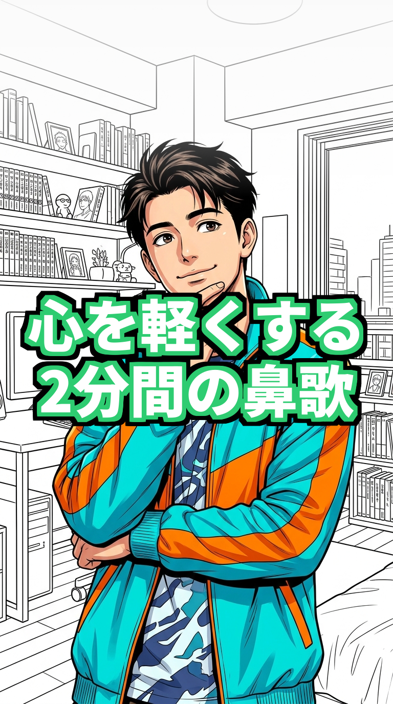 ハミングでストレス軽減！2分間で自律神経を整えるリラックス法