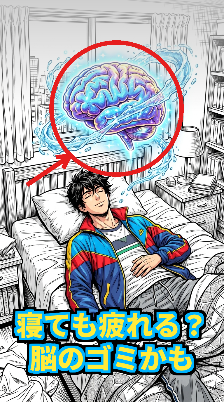 睡眠で脳を洗う！疲れがとれない意外な理由と深い眠りのコツ