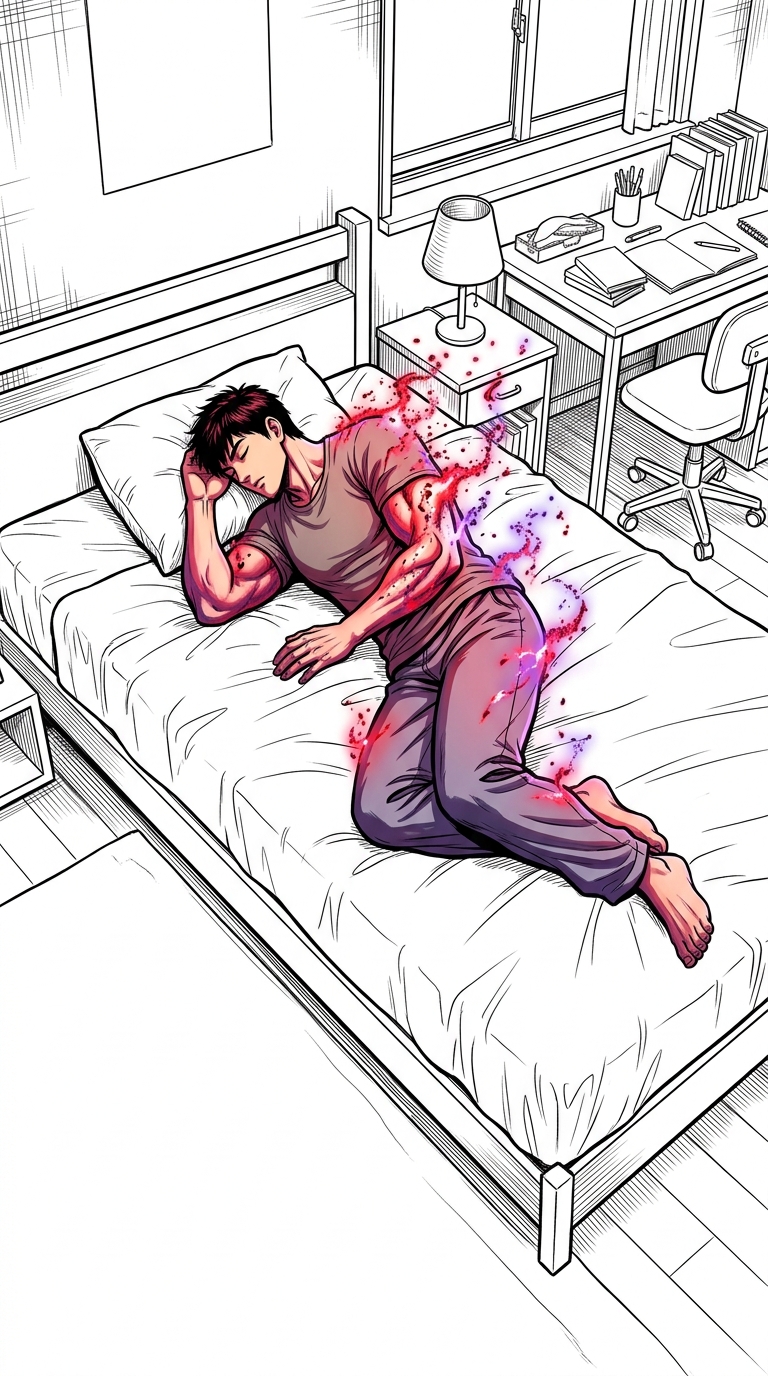 なぜ寝起きは筋肉が減る？睡眠中の「分解モード」